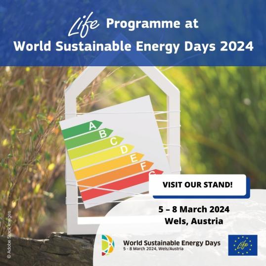 LIFE At The World Sustainable Energy Days - European Commission